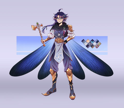 Dnd Character Design Commission